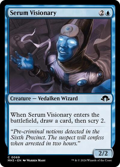 Serum Visionary (Modern Horizons 3) Near Mint - Nick Nack's Full Frontal Attack