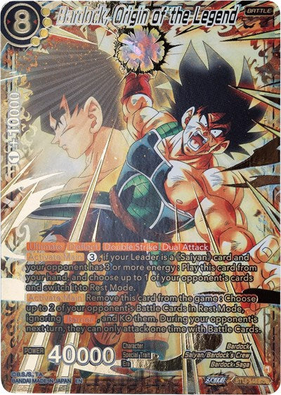 Bardock, Origin of the Legend (GDR) (Dawn of the Z-Legends) Near Mint Foil
