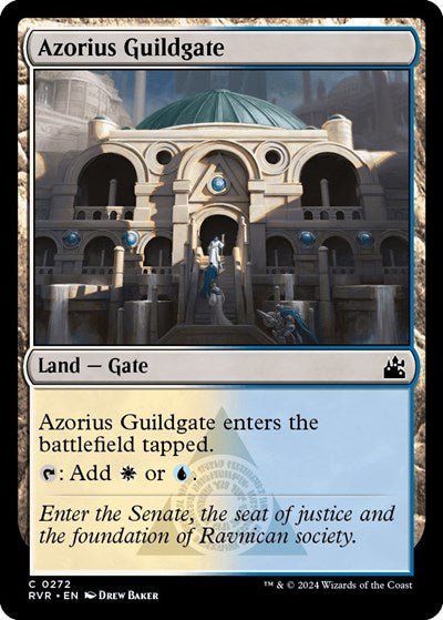 Azorius Guildgate (Ravnica Remastered) Near Mint - Nick Nack's Full Frontal Attack