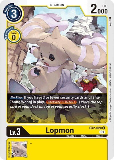 Lopmon (Digital Hazard) Near Mint - Nick Nack's Full Frontal Attack