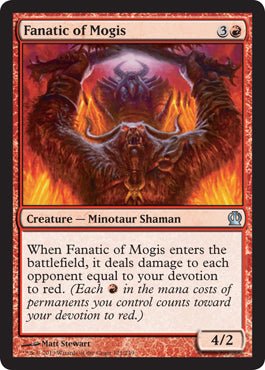 Fanatic of Mogis (Theros) Near Mint - Nick Nack's Full Frontal Attack