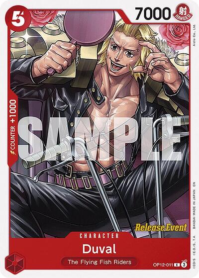 Duval (Legacy of the Master Release Event Cards) Near Mint - Nick Nack's Full Frontal Attack
