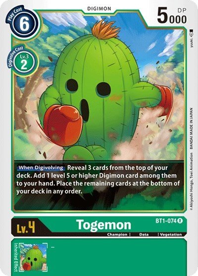 Togemon (Release Special Booster) Near Mint - Nick Nack's Full Frontal Attack