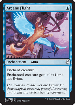 Arcane Flight (Dominaria) Near Mint - Nick Nack's Full Frontal Attack