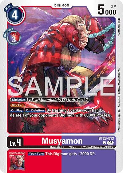 Musyamon (Timeless Bonds) Near Mint
