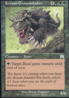 Krosan Groundshaker (Onslaught) Medium Play