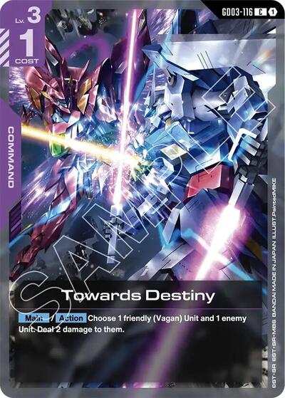 Towards Destiny (Steel Requiem) Near Mint - Nick Nack's Full Frontal Attack