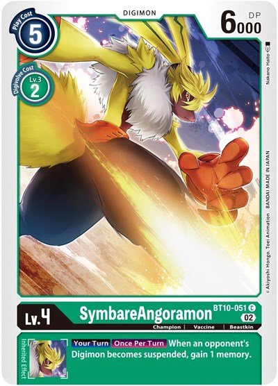 SymbareAngoramon (Xros Encounter) Near Mint - Nick Nack's Full Frontal Attack