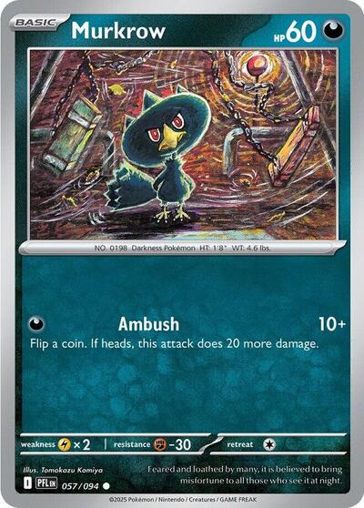 Murkrow (ME02: Phantasmal Flames) Near Mint