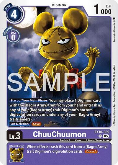 ChuuChuumon (Sinister Order) Near Mint - Nick Nack's Full Frontal Attack
