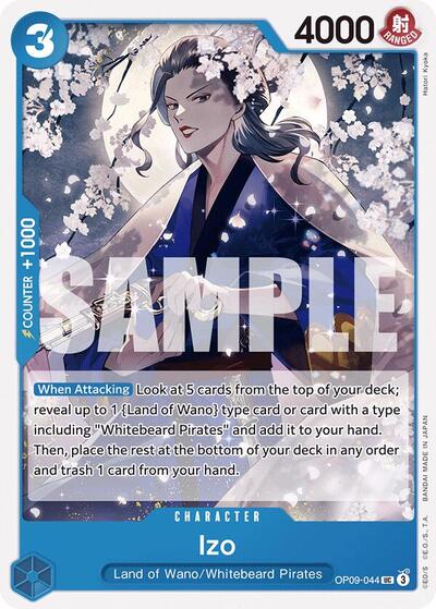 Izo (Emperors in the New World) Near Mint - Nick Nack's Full Frontal Attack