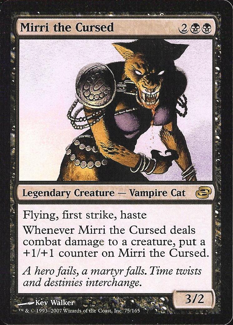 Mirri the Cursed (Planar Chaos) Medium Play - Nick Nack's Full Frontal Attack