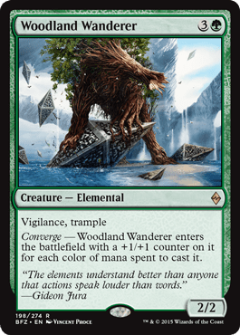 Woodland Wanderer (Battle for Zendikar) Near Mint - Nick Nack's Full Frontal Attack