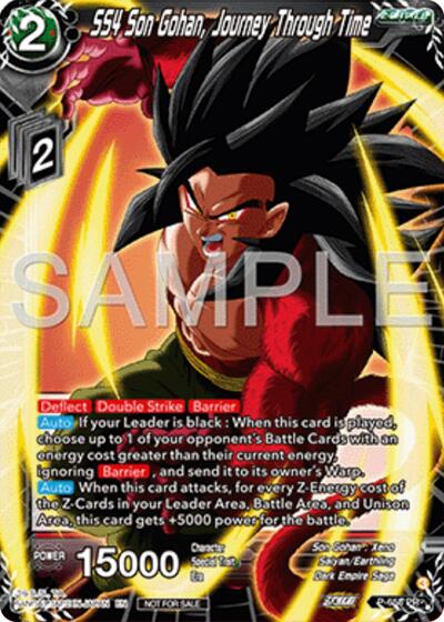 SS4 Son Gohan, Journey Through Time (Promotion Cards) Near Mint Foil
