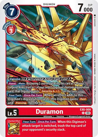 Duramon (Infernal Ascension) Near Mint - Nick Nack's Full Frontal Attack