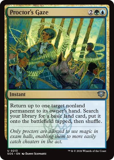 Proctor's Gaze (Secrets of Strixhaven) Near Mint