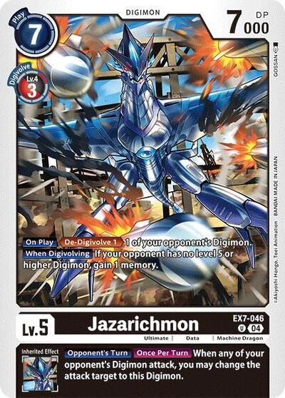 Jazarichmon (Digimon LIBERATOR) Near Mint - Nick Nack's Full Frontal Attack
