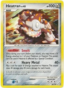 Heatran - 30/146 (DP Legends Awakened) (Deck Exclusives) Damaged / Poor Holofoil