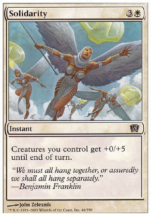 Solidarity (8th Edition) Light Play Foil