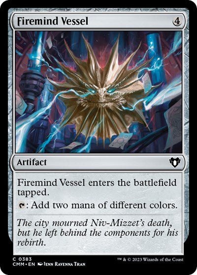 Firemind Vessel (Commander Masters) Near Mint - Nick Nack's Full Frontal Attack