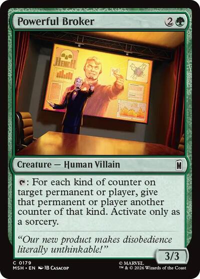 Powerful Broker (Marvel Super Heroes) Near Mint - Nick Nack's Full Frontal Attack
