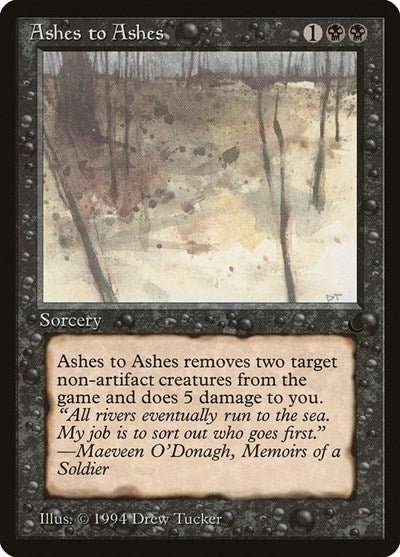 Ashes to Ashes (The Dark) Damaged / Poor - Nick Nack's Full Frontal Attack