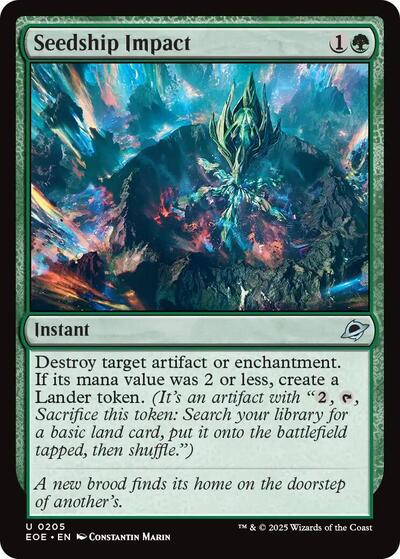 Seedship Impact (Edge of Eternities) Near Mint - Nick Nack's Full Frontal Attack