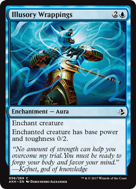 Illusory Wrappings (Amonkhet) Near Mint - Nick Nack's Full Frontal Attack