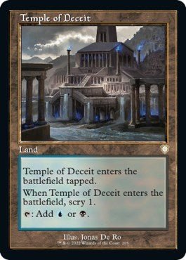 Temple of Deceit (Commander: The Brothers' War) Near Mint - Nick Nack's Full Frontal Attack