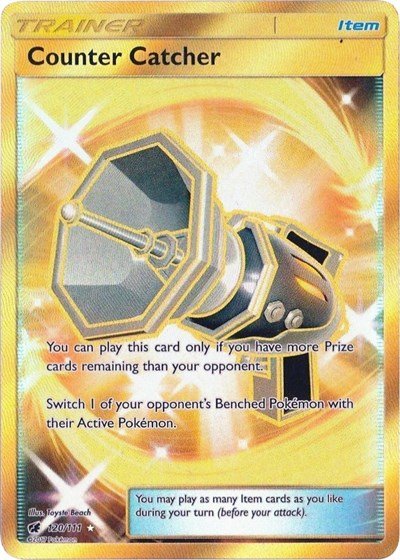 Counter Catcher (Secret) (SM - Crimson Invasion) Near Mint Holofoil - Nick Nack's Full Frontal Attack