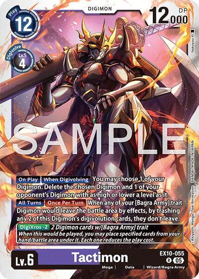 Tactimon (Sinister Order) Near Mint Foil - Nick Nack's Full Frontal Attack