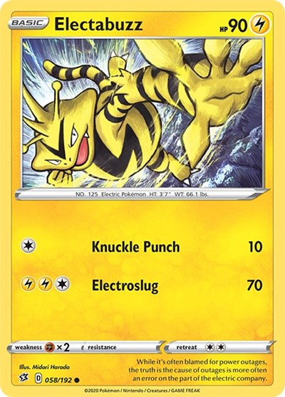 Electabuzz (SWSH02: Rebel Clash) Near Mint