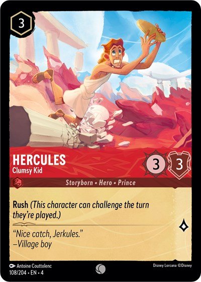 Hercules - Clumsy Kid (Ursula's Return) Near Mint - Nick Nack's Full Frontal Attack