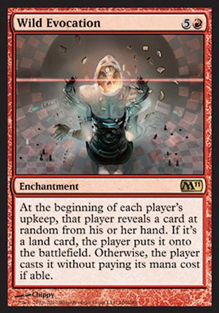 Wild Evocation (Magic 2011 Core Set) Near Mint - Nick Nack's Full Frontal Attack