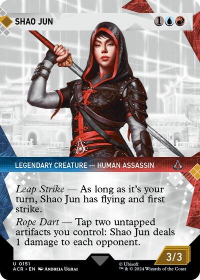 Shao Jun (Showcase) (Universes Beyond: Assassin's Creed) Near Mint - Nick Nack's Full Frontal Attack