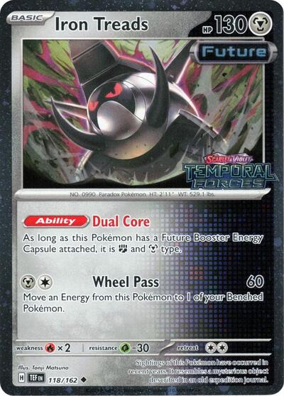 Iron Treads (Temporal Forces Stamped) (Miscellaneous Cards & Products) Near Mint Holofoil