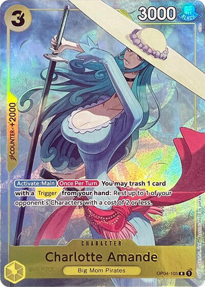 Charlotte Amande (Premium Card Collection -Best Selection Vol. 1-) (One Piece Promotion Cards) Near Mint Foil