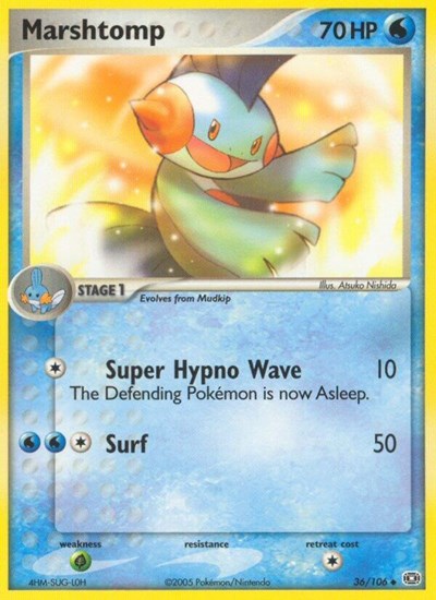 Marshtomp (Emerald) Light Play