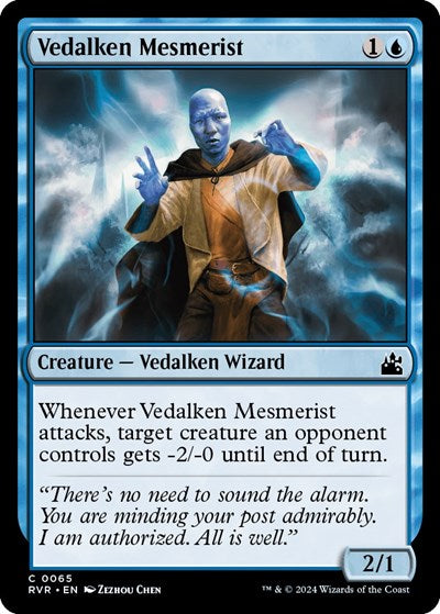 Vedalken Mesmerist (Ravnica Remastered) Near Mint