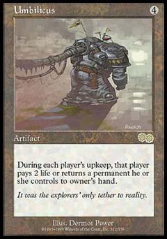 Umbilicus (Urza's Saga) Medium Play - Nick Nack's Full Frontal Attack