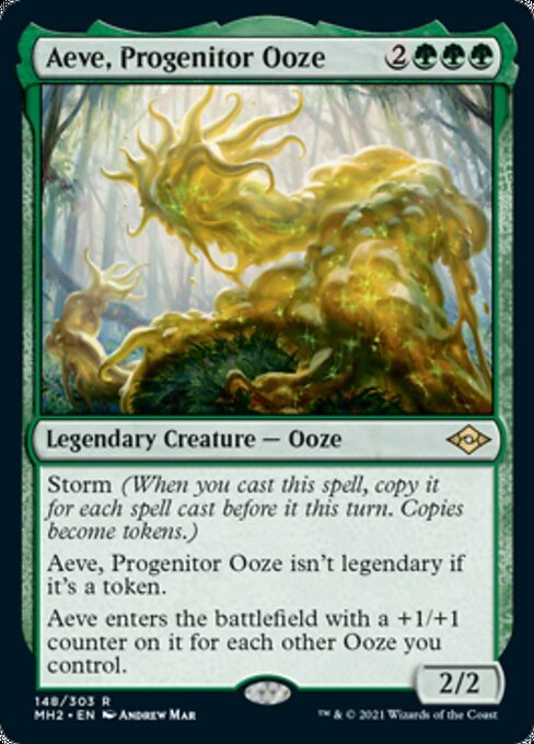 Aeve, Progenitor Ooze (Modern Horizons 2) Near Mint - Nick Nack's Full Frontal Attack