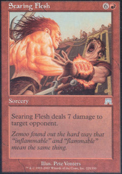 Searing Flesh (Onslaught) Medium Play