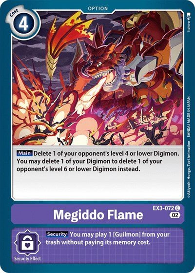 Megiddo Flame (Draconic Roar) Near Mint - Nick Nack's Full Frontal Attack