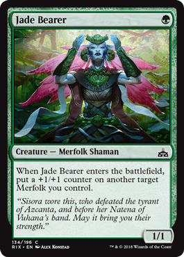 Jade Bearer (Rivals of Ixalan) Near Mint - Nick Nack's Full Frontal Attack