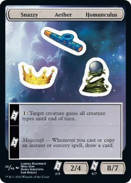 Snazzy Aether Homunculus (Unfinity) Near Mint