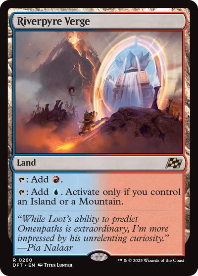 Riverpyre Verge (Aetherdrift) Near Mint - Nick Nack's Full Frontal Attack