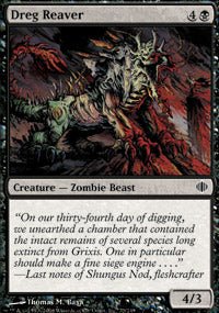 Dreg Reaver (Shards of Alara) Light Play - Nick Nack's Full Frontal Attack