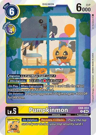 Pumpkinmon (Chain of Liberation) Near Mint Foil
