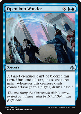 Open into Wonder (Amonkhet) Near Mint - Nick Nack's Full Frontal Attack