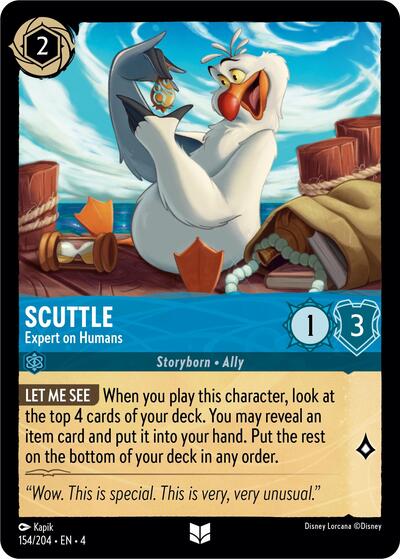 Scuttle - Expert on Humans (Ursula's Return) Near Mint - Nick Nack's Full Frontal Attack